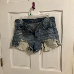 american eagle High rise shorts